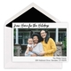 Modern New Home For The Holidays Photo Moving Announcements Image 1 of 2